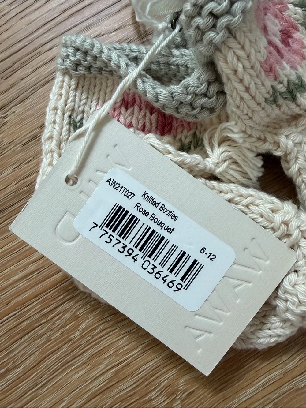 Wild Wawa • Knitted Rose Booties